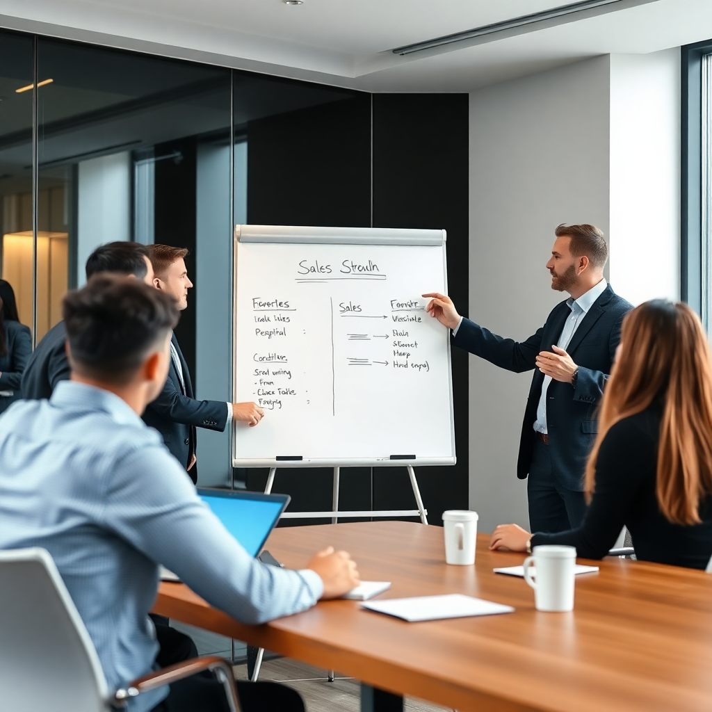 Full-cycle sales engine